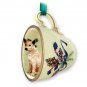 GTCD87A Australian Cattle Dog Red Green Holiday Tea Cup Ornament