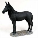 HF21 Black Horse Standing Figurine