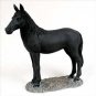 HF21 Black Horse Standing Figurine