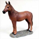 HF25 Chestnut Horse Standing Figurine