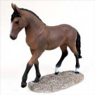 HF29 Bay Horse Walking & trot Figurine