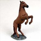 HF40 Chestnut Horse Rearing Figurine