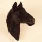 HFM01 Black Horse No Marking Fur Magnet