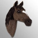 HM12 Chestnut Horse Star & stripe Marking Magnet