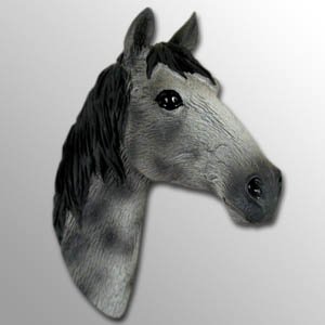 HM13 Dapple Gray Horse Magnet