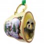 HTCD120 Dandie Dinmont Snowman Holiday Tea Cup Ornament