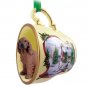 HTCD41 Irish Setter Snowman Holiday Tea Cup Ornament