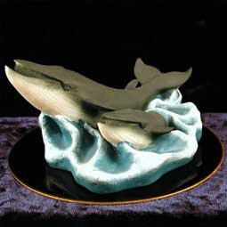 NF10 Finback Whale Figurine