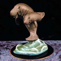 NF21 Manatees Figurine