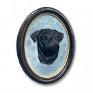 P18B Pug Black Portrait
