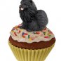 PC03B Pomeranian, Black  Pupcake Trinket Box