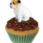PC05C Bulldog, White Pupcake Trinket Box