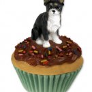 PC06A Chihuahua, Black & White Pupcake Trinket Box