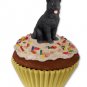 PC08D German Shepherd, Black Pupcake Trinket Box