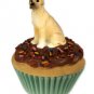 PC100B Great Dane, Fawn, Uncropped Pupcake Trinket Box