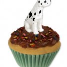 PC100C Great Dane, Harlequin, Uncropped Pupcake Trinket Box