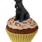 PC103A Schnauzer, Black, Uncropped Pupcake Trinket Box
