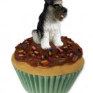 PC103B Schnauzer, Gray, Uncropped Pupcake Trinket Box