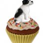 PC105B Jack Russell Terrier, Black & White, Smooth Coat Pupcake Trinket Box