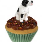 PC106B Pointer, Black & White Pupcake Trinket Box