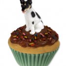 PC109 Rat Terrier  Pupcake Trinket Box