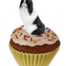 PC110A Japanese Chin, Black & White Pupcake Trinket Box