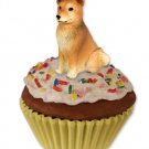 PC117 Finnish Spitz Pupcake Trinket Box