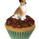 PC118 Collie, Smooth Hair Pupcake Trinket Box