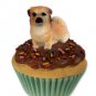 PC122 Tibetan Spaniel  Pupcake Trinket Box