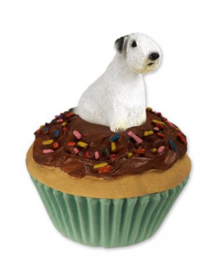 PC125 Sealyham Terrier  Pupcake Trinket Box