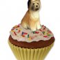 PC126 Briard Pupcake Trinket Box