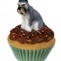 PC13B Schnauzer, Gray Pupcake Trinket Box