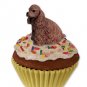 PC15A Cocker Spaniel, Brown Pupcake Trinket Box