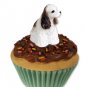 PC15D Cocker Spaniel, Brown & White Pupcake Trinket Box