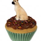 PC16B Great Dane, Fawn Pupcake Trinket Box