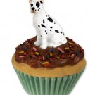 PC16C Great Dane, Harlequin Pupcake Trinket Box