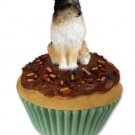 PC20B Sheltie, Tricolor Pupcake Trinket Box
