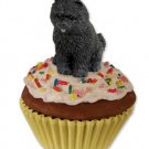 PC21A Chow, Black Pupcake Trinket Box