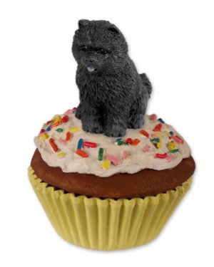 PC21A Chow, Black Pupcake Trinket Box
