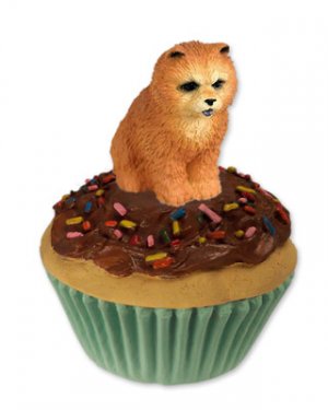 PC21B Chow, Red Pupcake Trinket Box