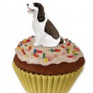 PC22A Springer Spaniel, Liver & White Pupcake Trinket Box