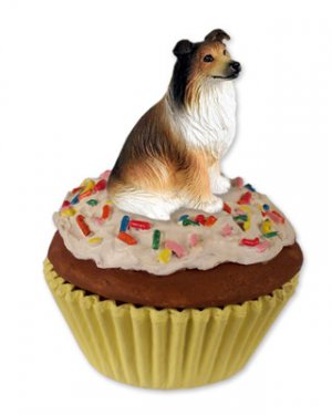 PC23A Collie, Sable Pupcake Trinket Box
