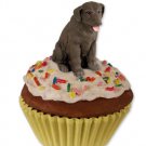 PC24C Labrador Retriever, Chocolate Pupcake Trinket Box