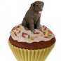 PC24C Labrador Retriever, Chocolate Pupcake Trinket Box