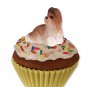 PC26B Shih Tzu, Tan Pupcake Trinket Box