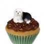 PC35 Old English Sheepdog Pupcake Trinket Box