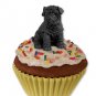 PC40B Shar Pei, Black Pupcake Trinket Box