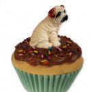 PC40C Shar Pei, Cream Pupcake Trinket Box