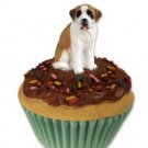 PC44 Saint Bernard, Smooth Coat Pupcake Trinket Box