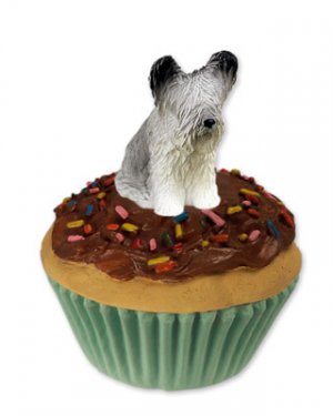 PC45 Skye Terrier  Pupcake Trinket Box
